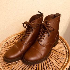 Will’s Vegan Combat Lace Up Boots